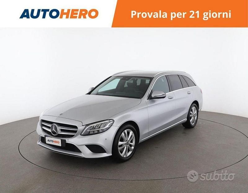 Grigio Usata 2018 Mercedes C220 Berlina | 19.199 € (Super prezzo) - Immagine 1/2