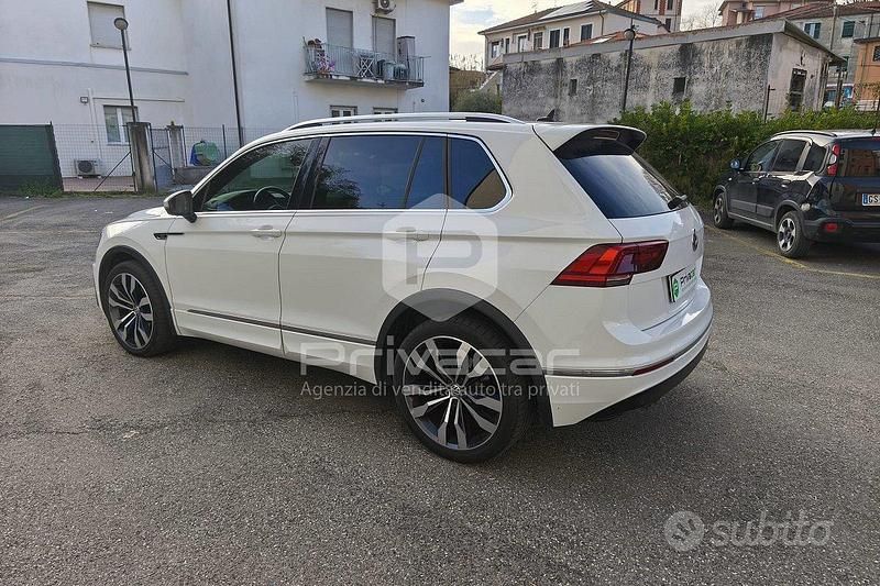 Usata VW Tiguan Advance 190 CV (139 kW) 2021 Bianco SUV