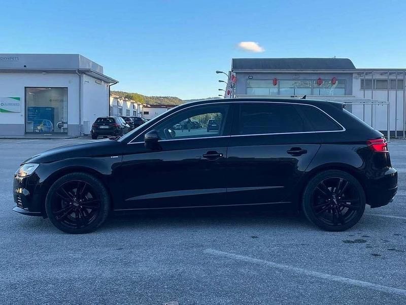 Usata Audi A3 Sport 184 CV (135 kW) 2018 Nero Berlina