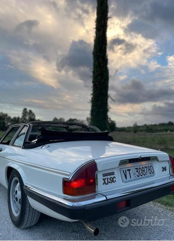 Usata Jaguar XJS 224 CV (164 kW) 1986 Bianco Cabrio