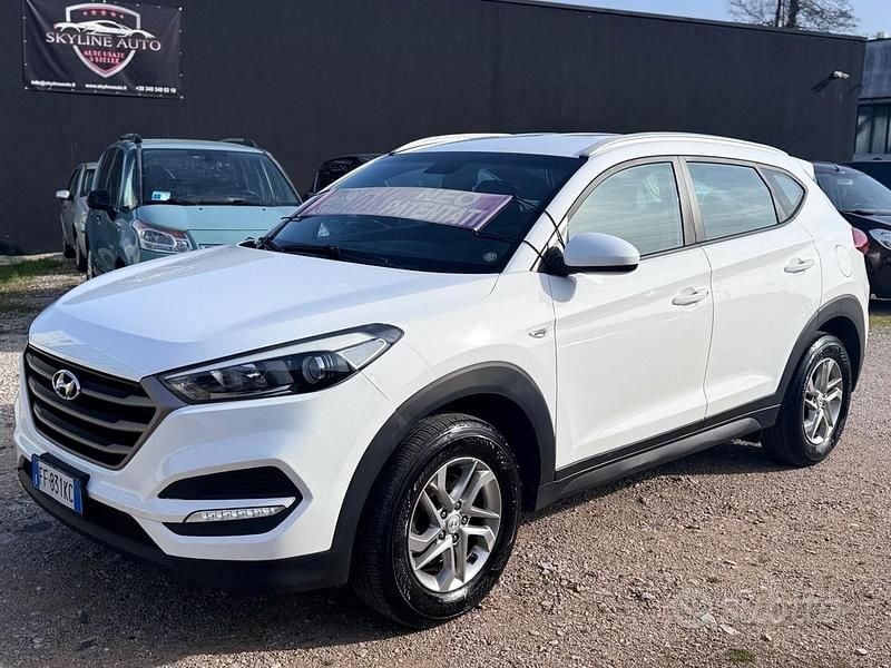 Usata Hyundai Tucson 116 CV (85 kW) 2017 Bianco SUV