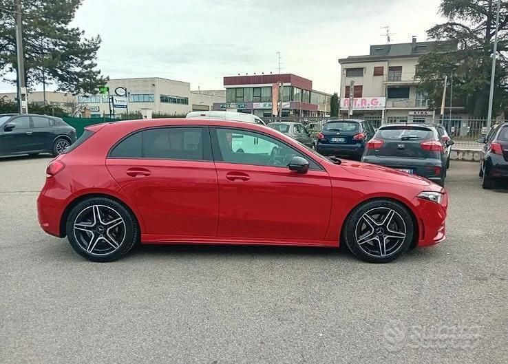 Usata Mercedes A220 Premium 190 CV (139 kW) 2019 Rosso Berlina