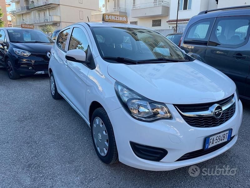 Usata Opel Karl 75 CV (55 kW) 2015 Bianco Utilitaria
