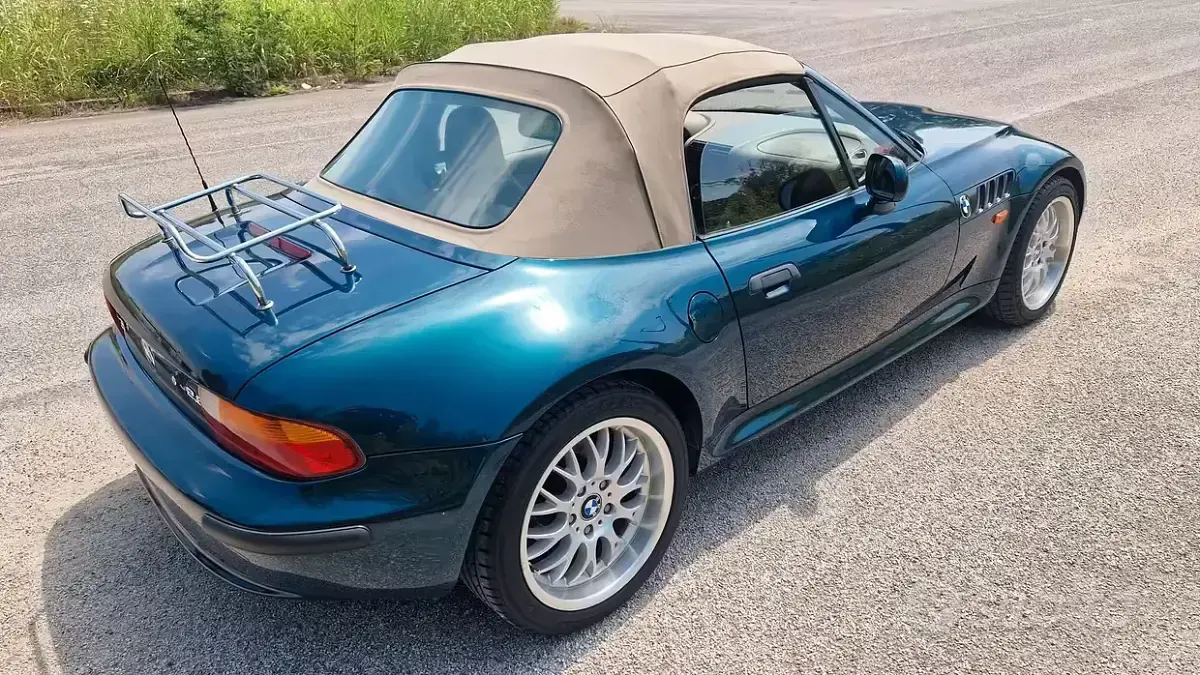 Usata BMW Z3 193 CV (141 kW) 1998 Verde Cabrio