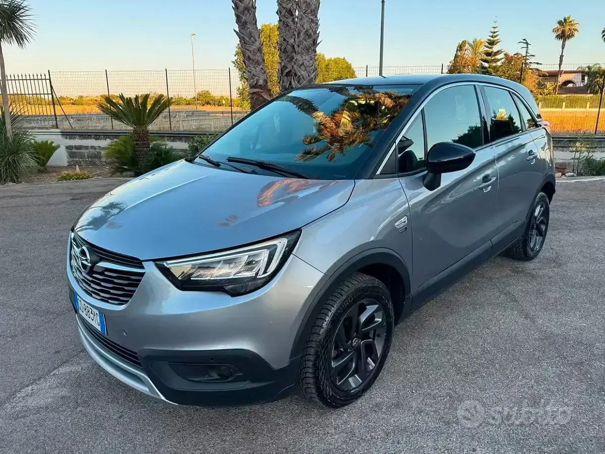 Usata Opel Crossland 120 CV (88 kW) 2020 Grigio SUV