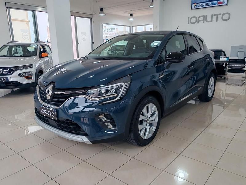 Brugt Renault Captur Intens 101 HK (74 kW) 2022 Blå SUV