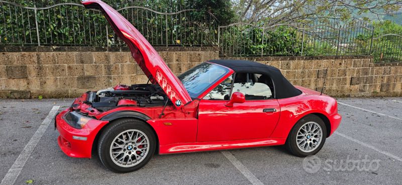 Usata BMW Z3 150 CV (110 kW) 2000 Rosso Cabrio