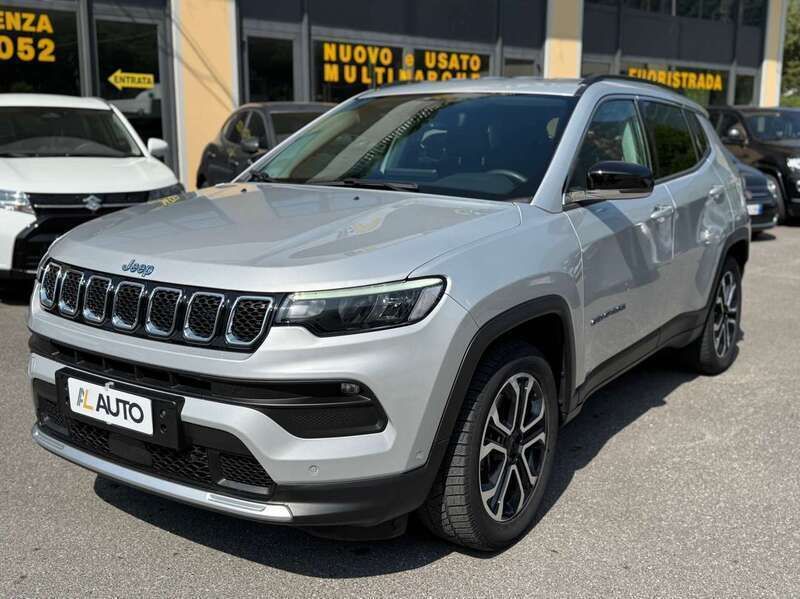 Grigio Usata 2021 Jeep Compass Limited SUV | 20.990 € (Buon prezzo) - Immagine 1/4