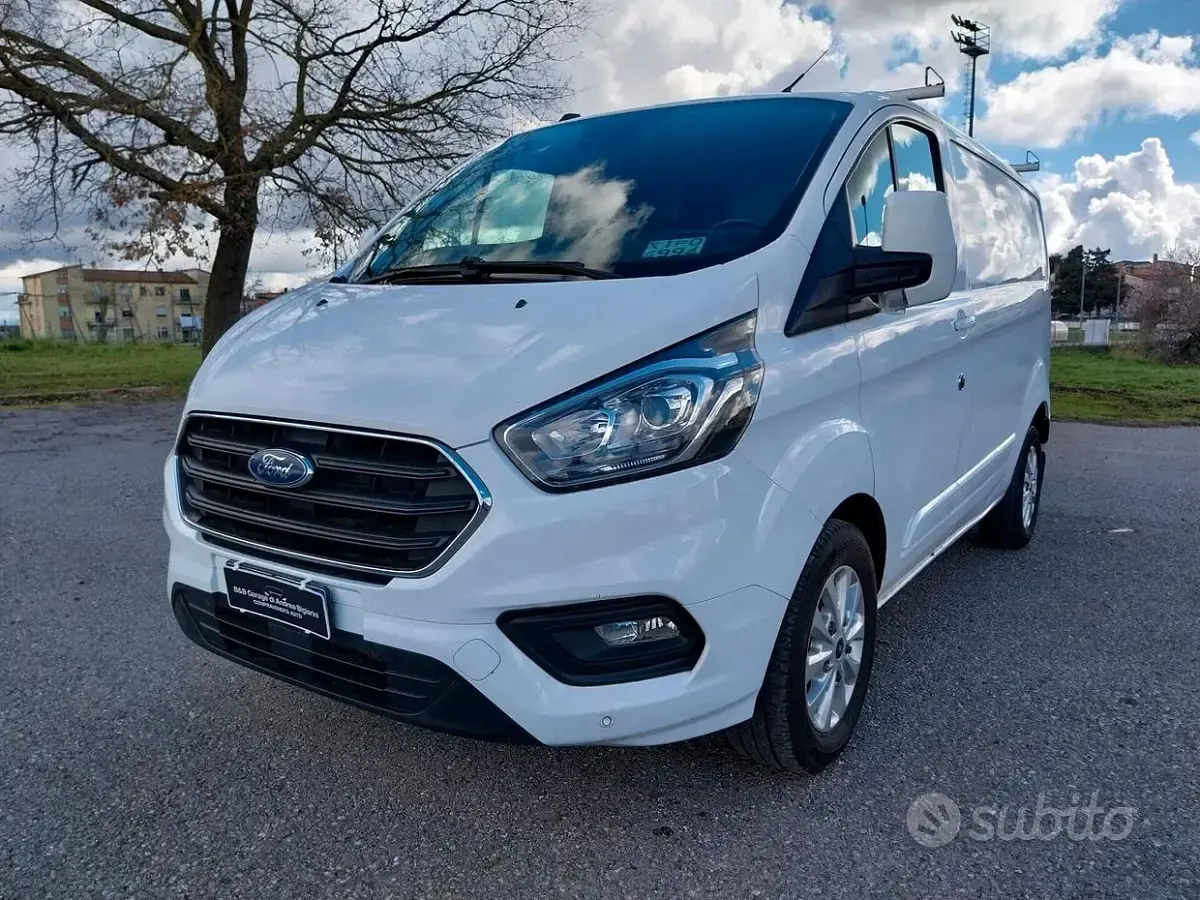 Usata Ford Transit Custom 170 CV (125 kW) 2019 Bianco Furgone