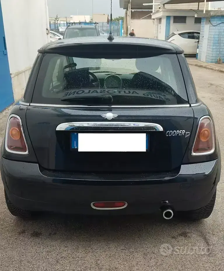 Usata Mini Cooper D Chili 109 CV (80 kW) 2007 Nero Utilitaria