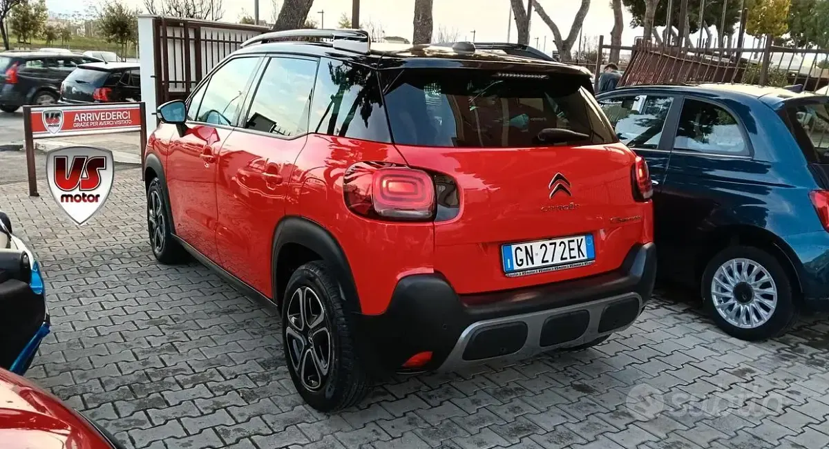 Usata Citroën C3 Aircross PureTech 110 CV (80 kW) 2018 Rosso SUV