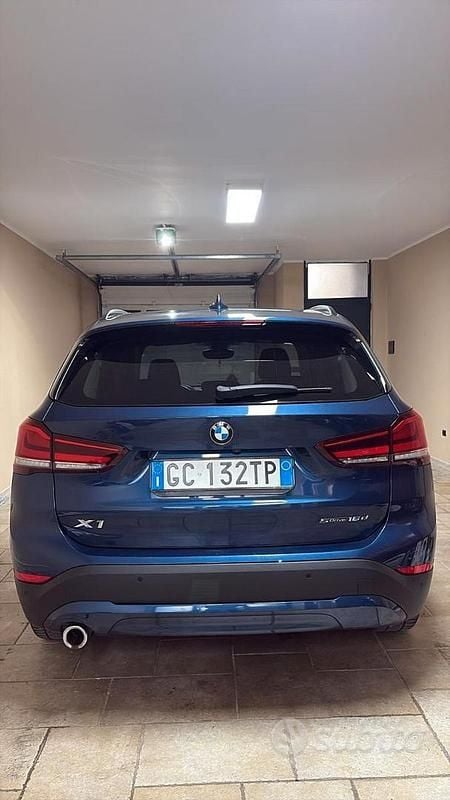 Usata BMW X1 Efficient Dynamics 116 CV (85 kW) 2020 Blu SUV