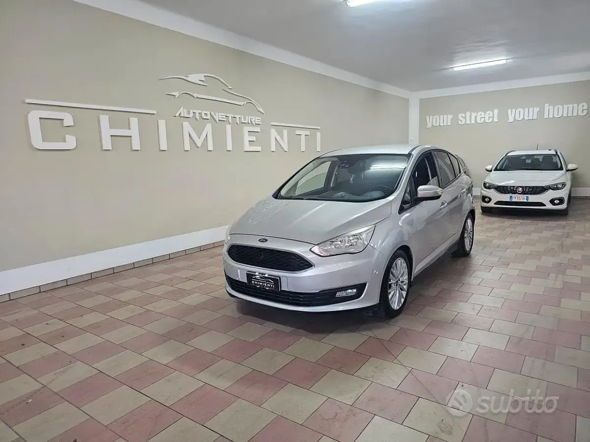 Usata Ford C-MAX Titanium 120 CV (88 kW) 2017 Grigio Monovolume