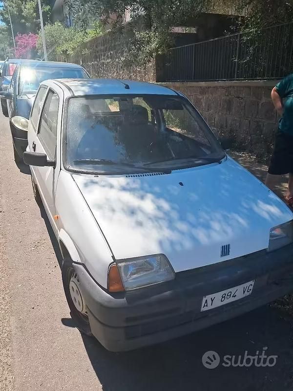 Usata Fiat Cinquecento 1998 Bianco Utilitaria