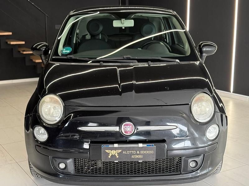Usata Fiat 500 Lounge 75 CV (55 kW) 2009 Nero Cabrio