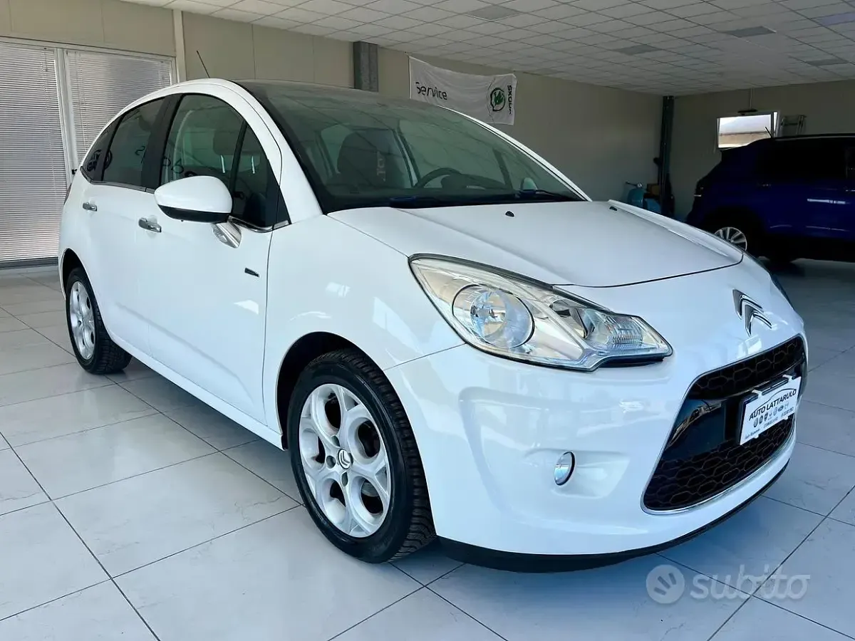 Usata Citroën C3 Exclusive 68 CV (50 kW) 2011 Bianco Berlina