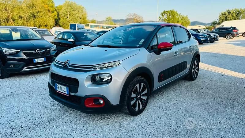 Usata Citroën C3 Shine 99 CV (72 kW) 2017 Grigio Berlina