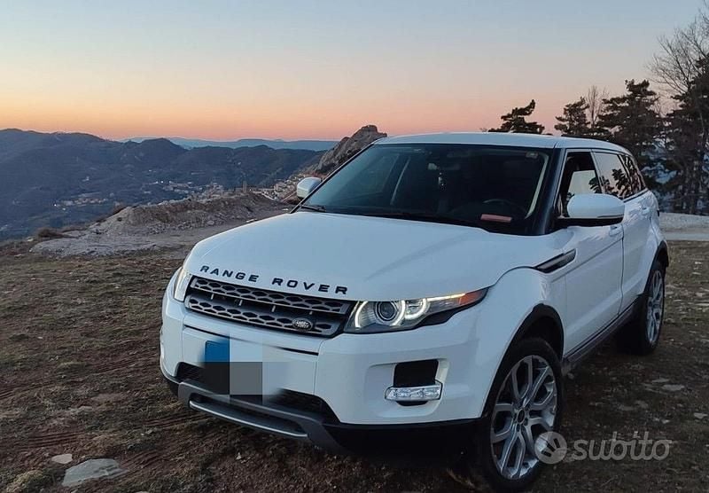 Usata Land Rover Range Rover evoque 2013 Bianco Station wagon