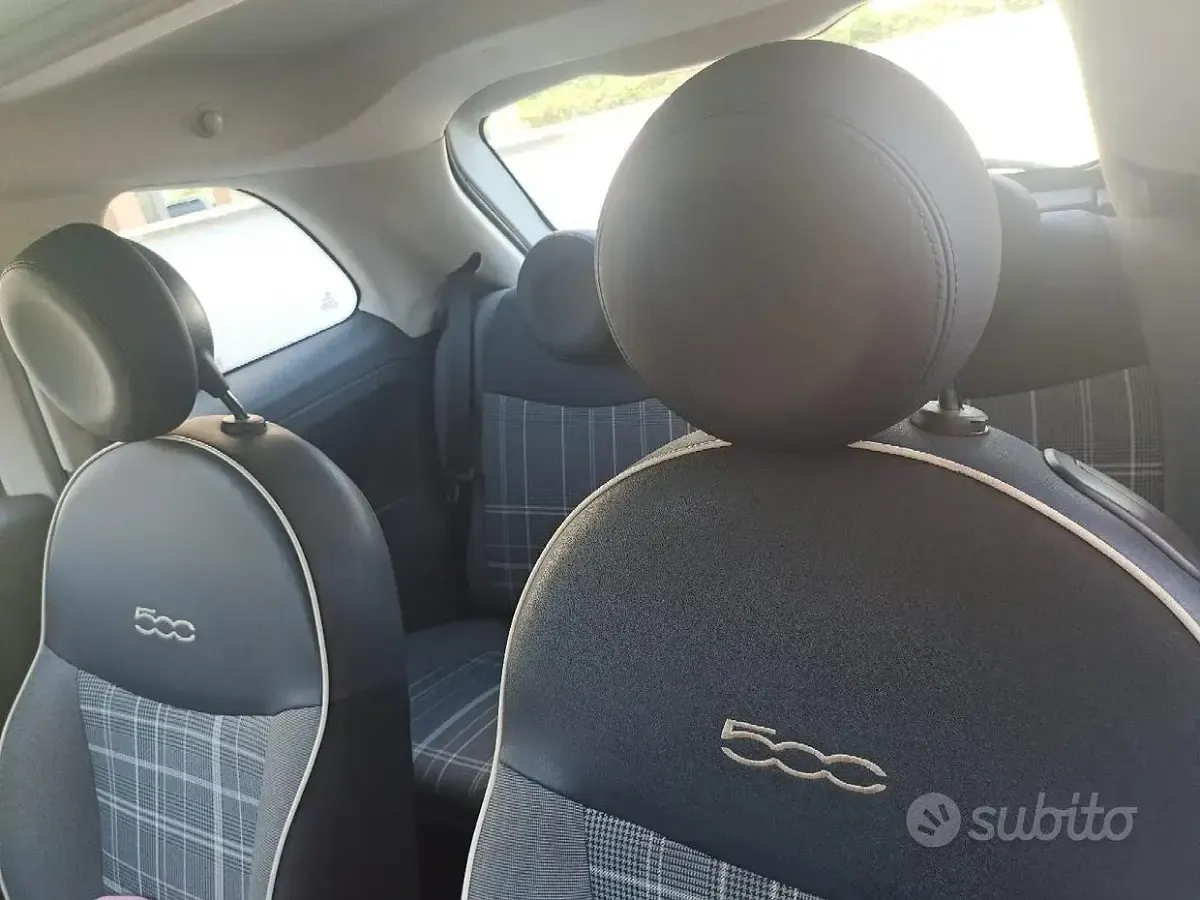 Usata Fiat 500 95 CV (69 kW) 2017 Bianco Utilitaria