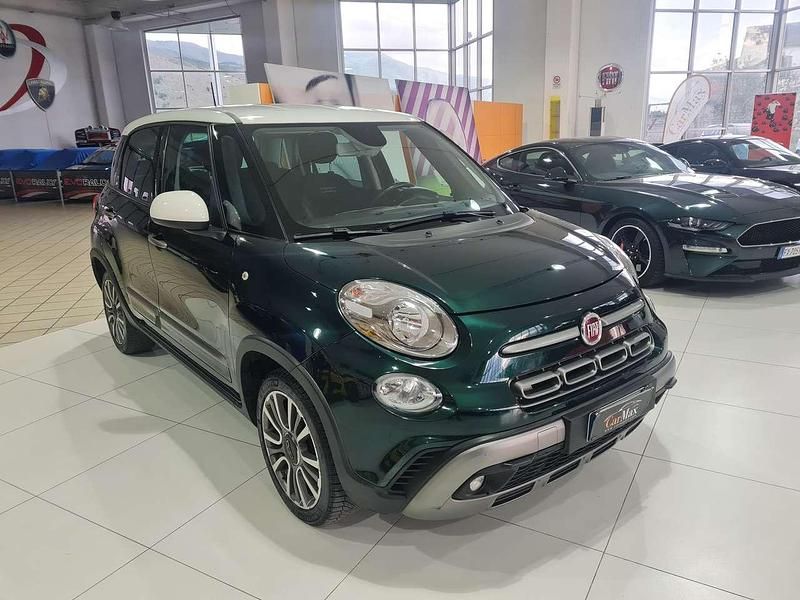 Usata Fiat 500L Cross 95 CV (69 kW) 2018 Verde Monovolume