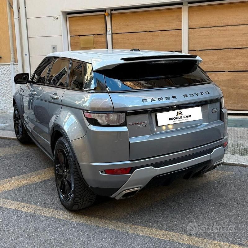 Usata Land Rover Range Rover evoque Pure 190 CV (139 kW) 2012 Grigio SUV
