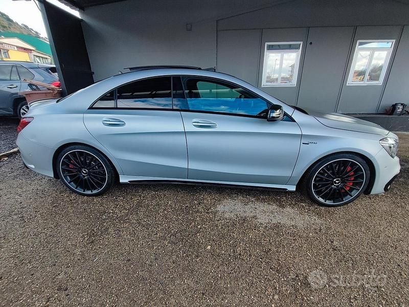 Usata Mercedes CLA45 AMG AMG 381 CV (280 kW) 2018 Grigio Berlina