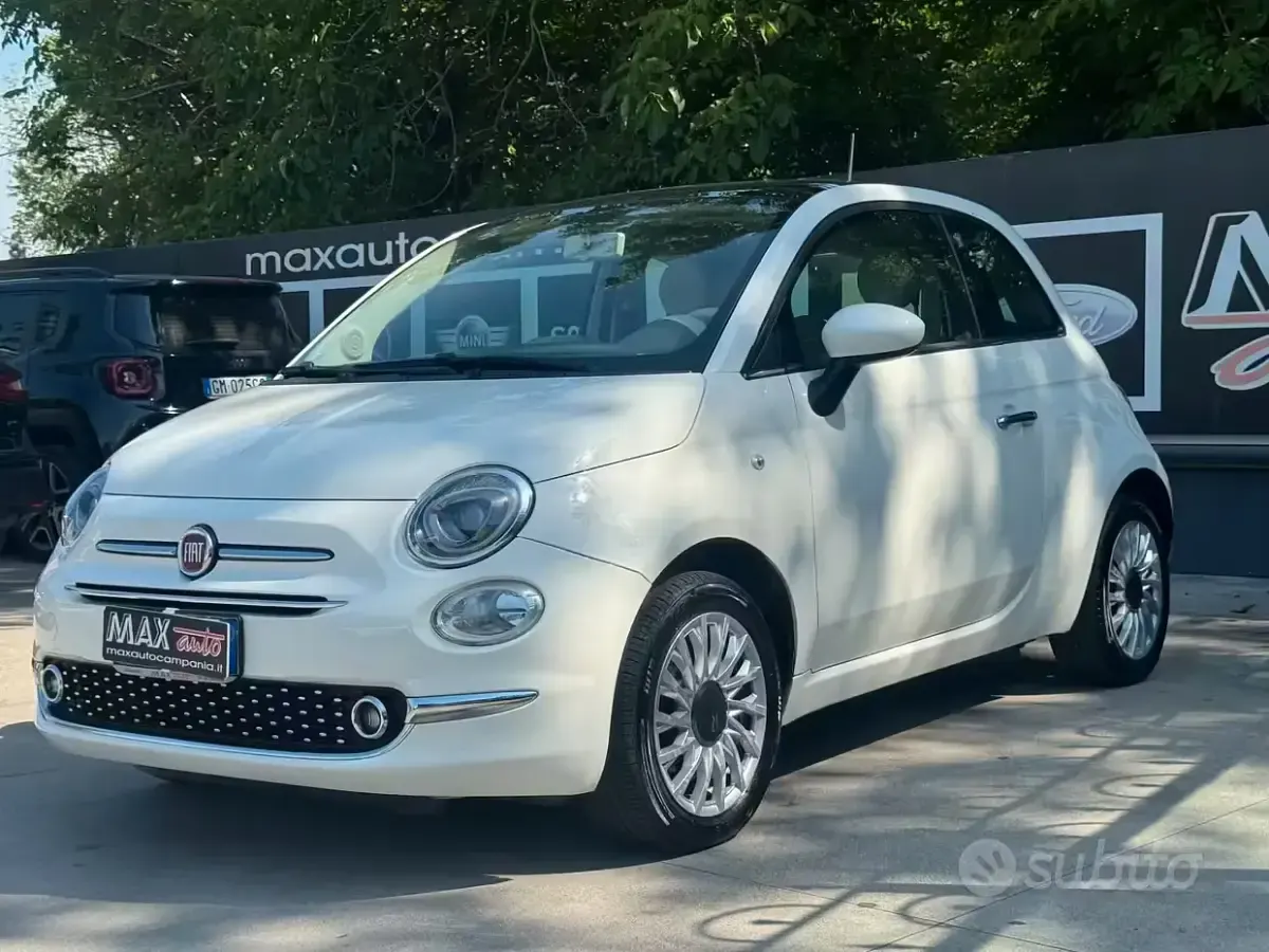 Usata Fiat 500 Lounge 69 CV (50 kW) 2017 Bianco Berlina
