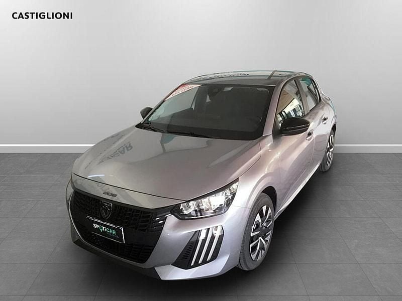 Nuova Peugeot e-208 Style 100 kW (136 CV) 2025 Grigio Utilitaria