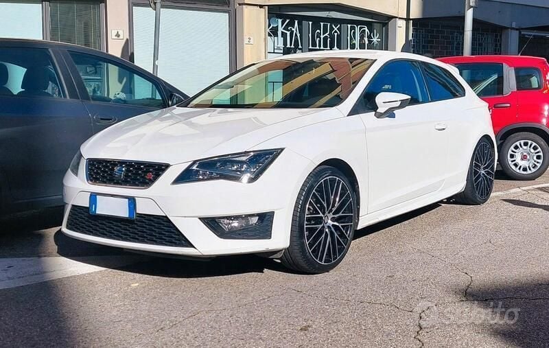 Bianco Usata 2016 Seat Leon SC FR Due volumi | 10.000 € - Immagine 1/4