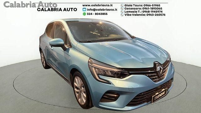 Usata Renault Clio V Intens 140 CV (102 kW) 2022 Blu chiaro