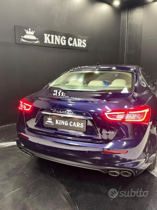 Usata Maserati Ghibli 250 CV (183 kW) 2017 Blu/azzurro Coupé