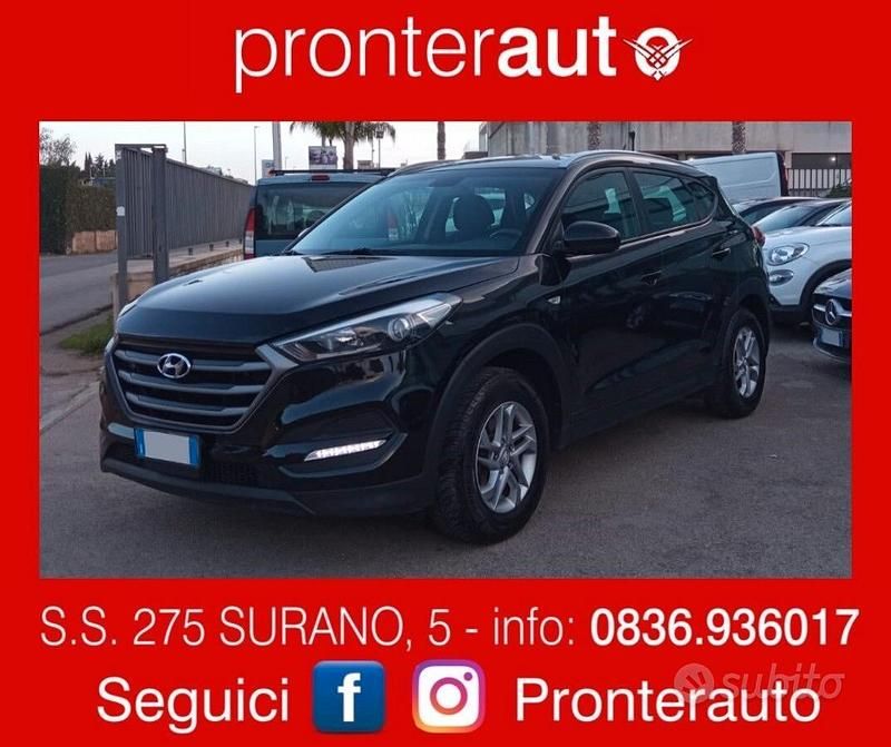 Usata Hyundai Tucson Xpossible 116 CV (85 kW) 2015 Nero SUV