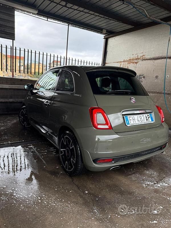 Usata Fiat 500S Riva 105 CV (77 kW) 2017 Verde Berlina
