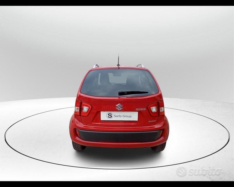Usata Suzuki Ignis 90 CV (66 kW) 2018 Rosso Utilitaria