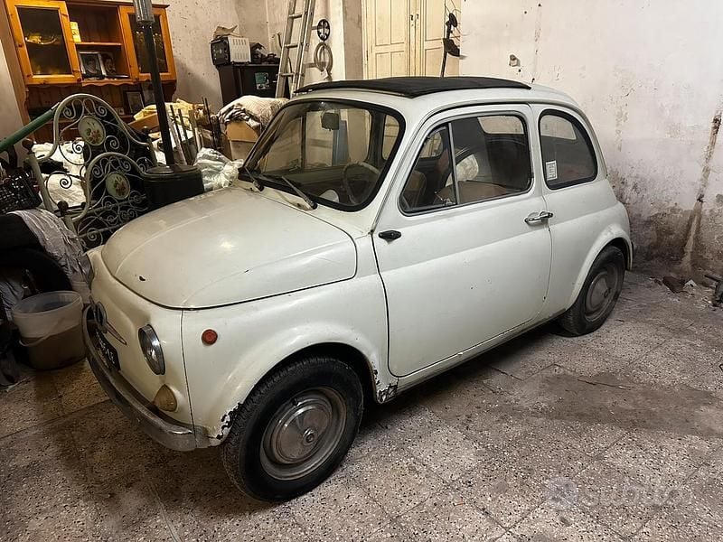 Usata Fiat Cinquecento 1970 Bianco Utilitaria