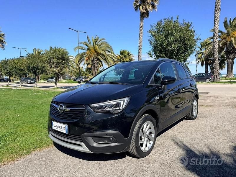 Usata Opel Crossland X Innovation 83 CV (61 kW) 2020 Nero SUV