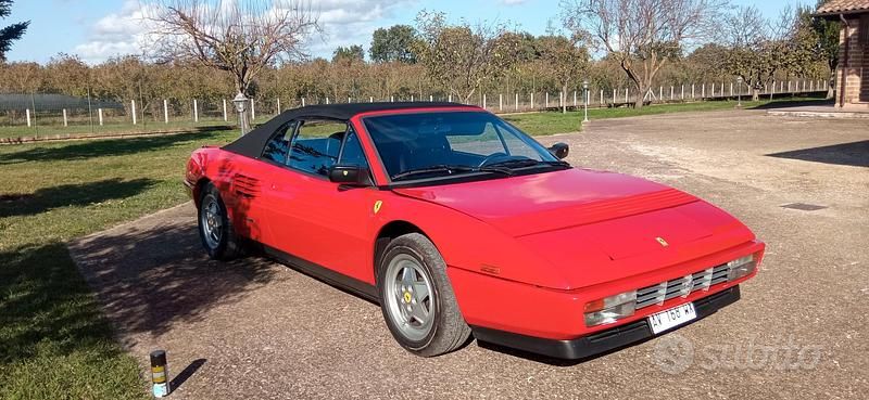 Usata Ferrari Mondial 1990 Rosso Cabrio