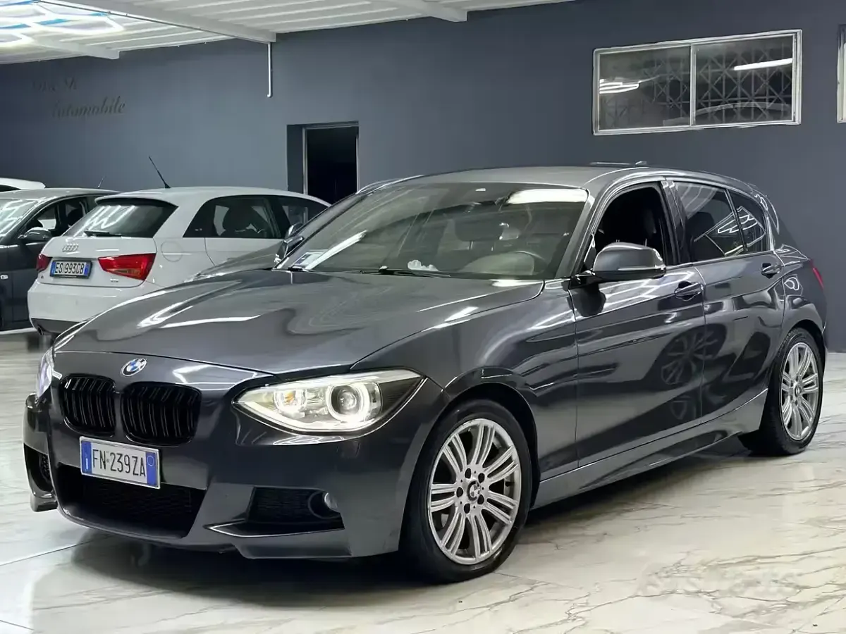 Usata BMW 114 M Sport 95 CV (69 kW) 2015 Grigio Utilitaria