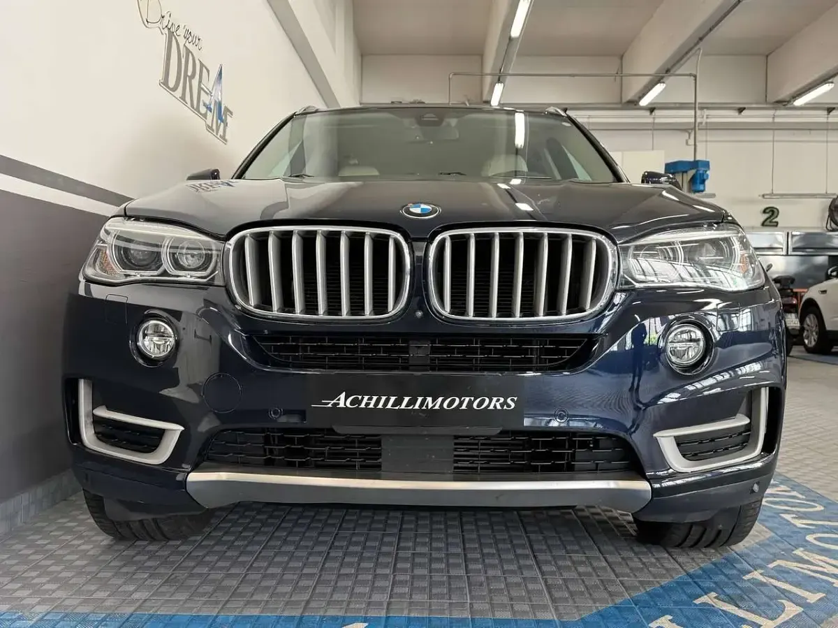 Usata BMW X5 231 CV (169 kW) 2018 Blu/azzurro SUV