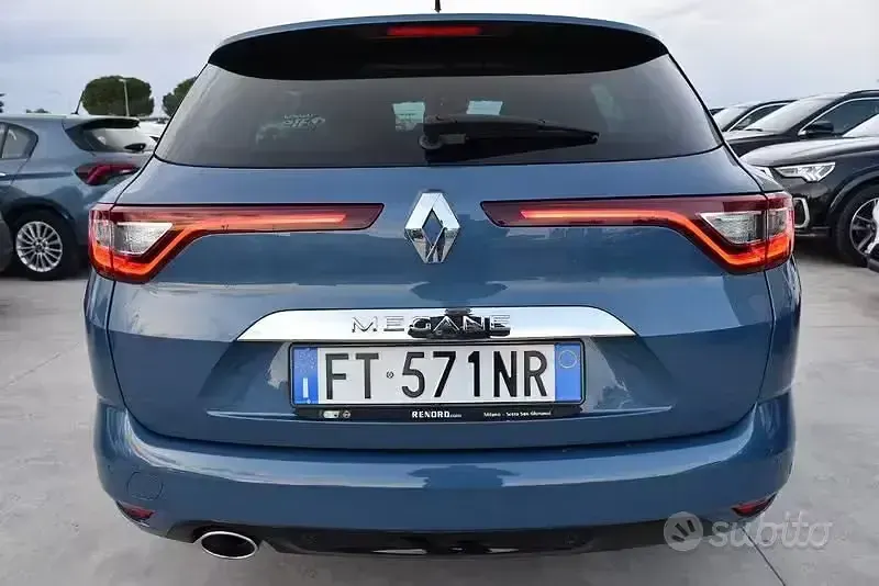 Usata Renault Mégane GrandTour Intens 116 CV (85 kW) 2018 Blu/azzurro Station wagon