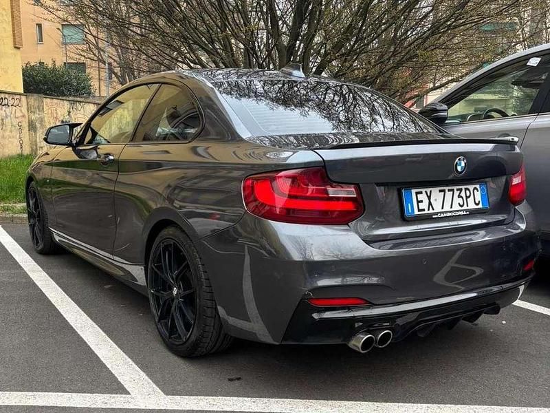 Usata BMW 218 M Sport 143 CV (105 kW) 2015 Grigio Coupé