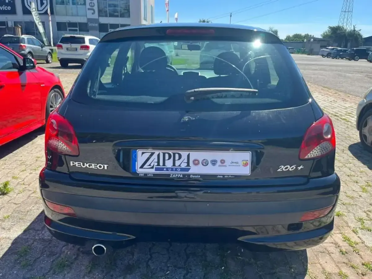 Usata Peugeot 206 60 CV (44 kW) 2010 Nero Berlina