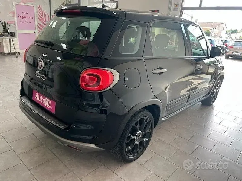 Usata Fiat 500L Cross 95 CV (69 kW) 2021 Nero Monovolume