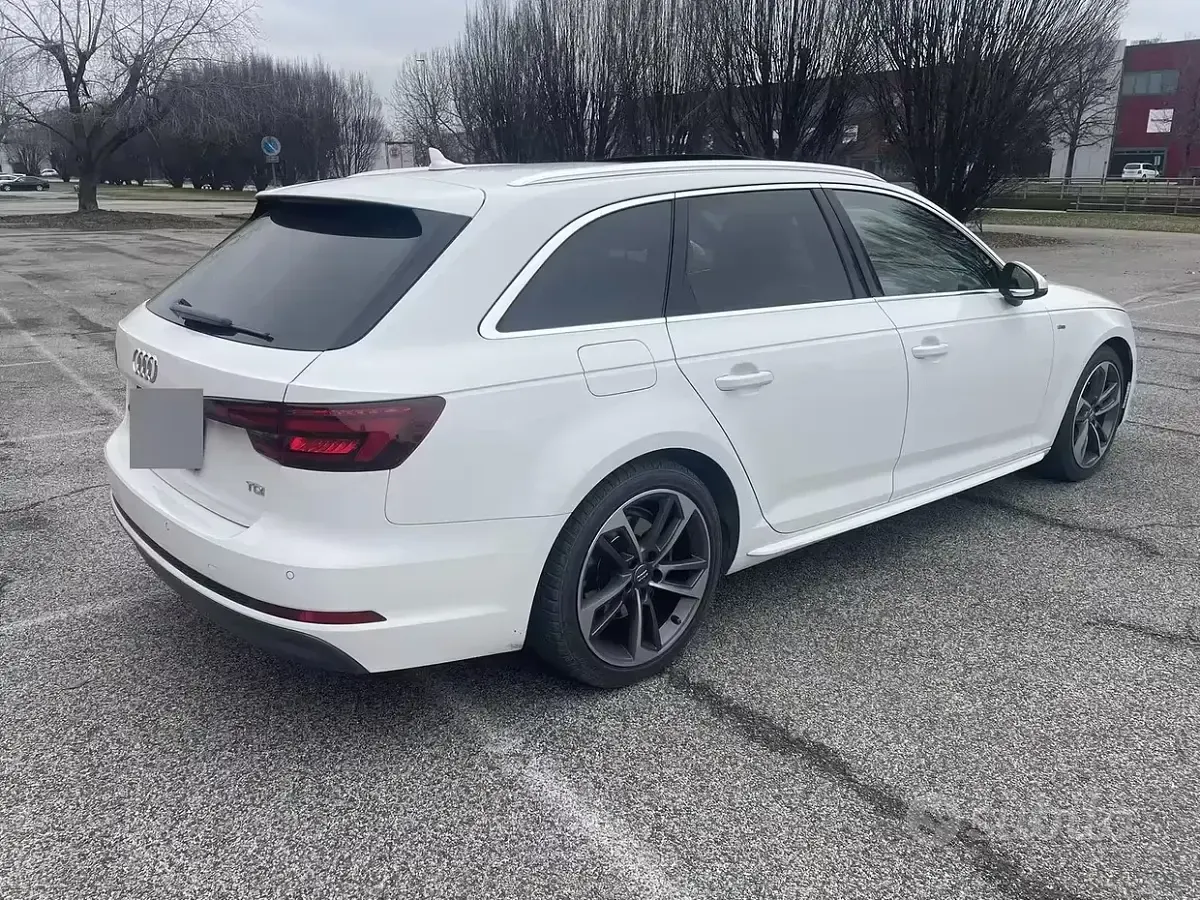 Usata Audi A4 S-Line 122 CV (89 kW) 2018 Bianco Station wagon