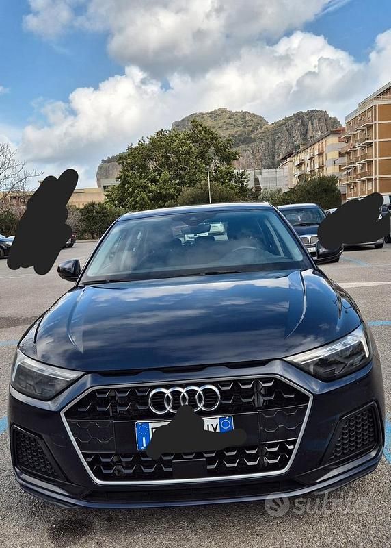 Usata Audi A1 Sportback Advanced 150 CV (110 kW) 2019 Blu Utilitaria