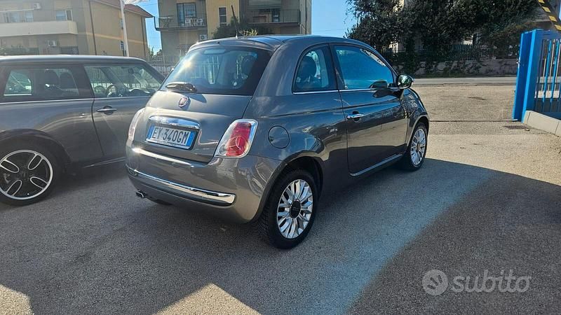 Usata Fiat 500 Lounge 69 CV (50 kW) 2015 Gray Berlina