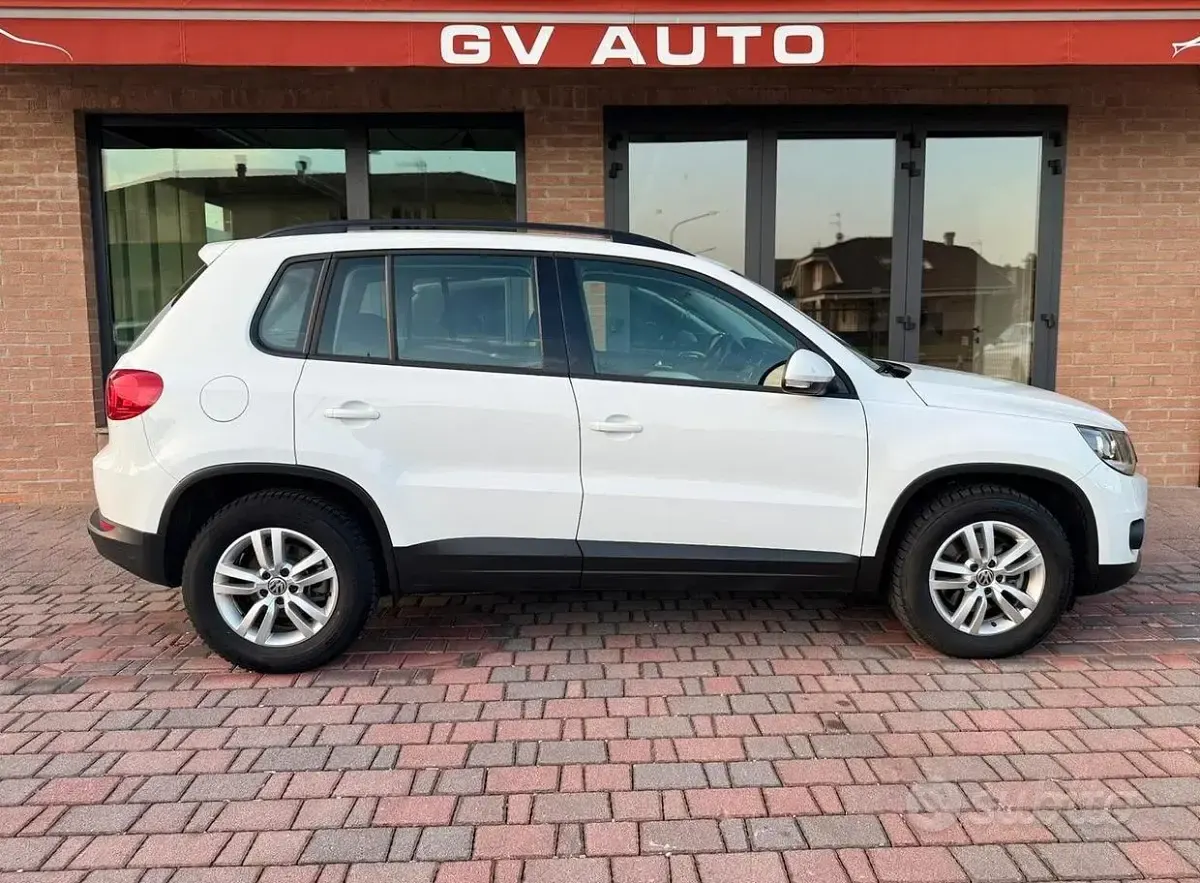 Usata VW Tiguan 110 CV (80 kW) 2014 Bianco SUV