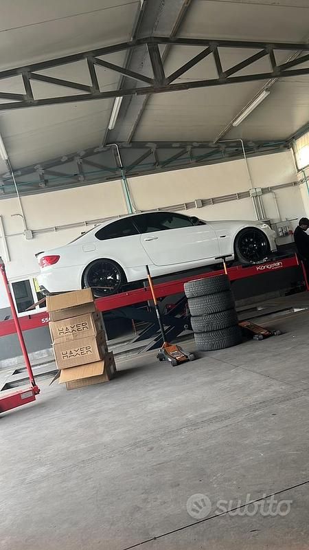 Usata BMW 330 Sport Line 245 CV (180 kW) 2009 Bianco Coupé