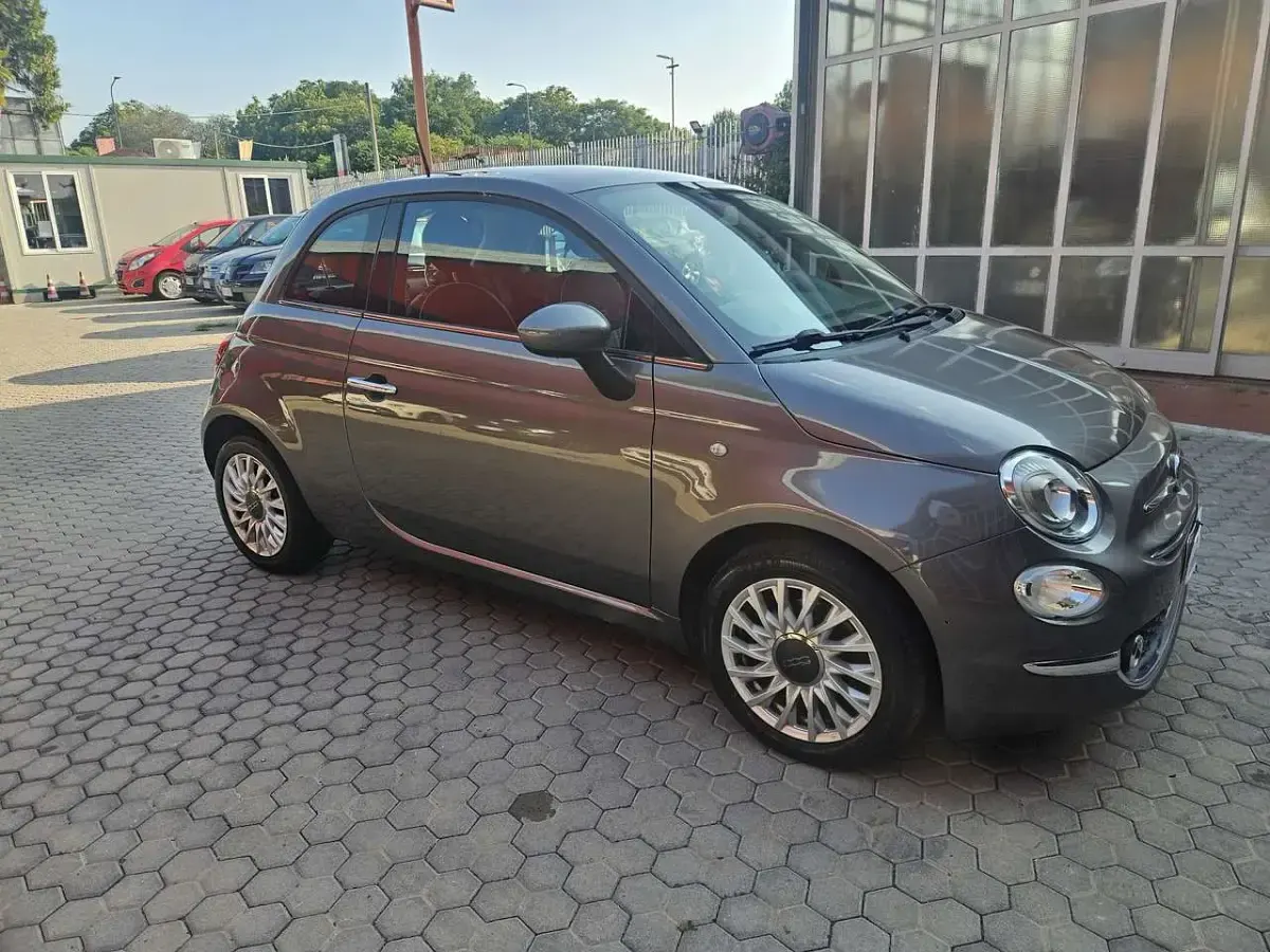 Usata Fiat 500 Lounge 69 CV (50 kW) 2017 Grigio Utilitaria