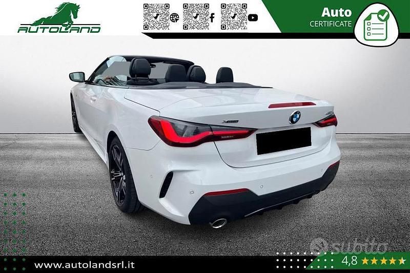 Usata BMW 430 Cabriolet M Sport 245 CV (180 kW) 2023 Bianco Cabrio